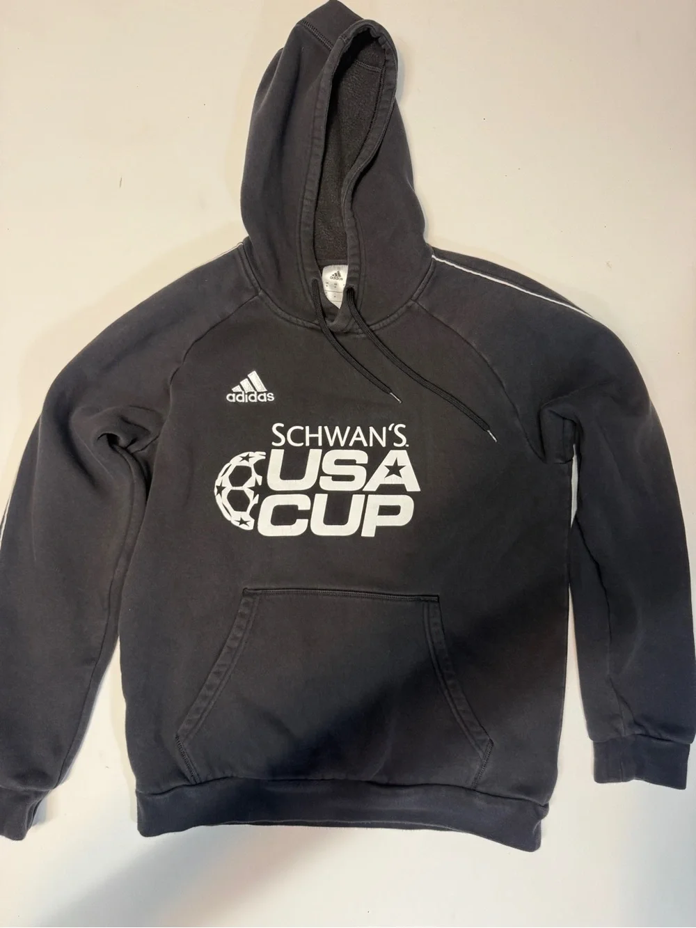 adidas Black Schwan's USA Cup Pullover Hoodie